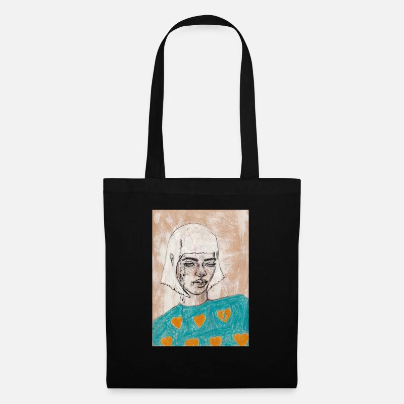 healed - Tote Bag - black