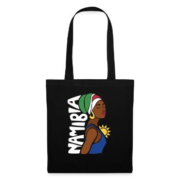 Namibia Namibian Flag Windhoek Namib Souvenir - Tote Bag - black - Front