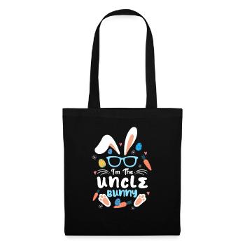 At The Uncle Rabbit Easter Rabbit Ear Sunglass - Tote Bag - black - Front
