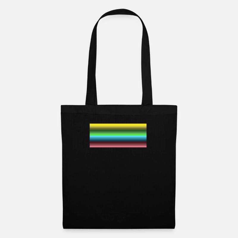 RAINBOW - Tote Bag - black