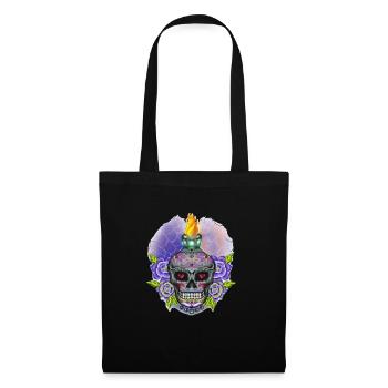 crane mexique ollscool - Sac en tissu - noir - Devant