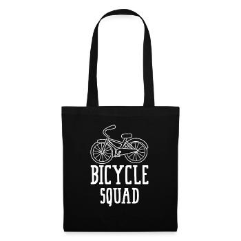 Bicycle Squad Natur Radsport Ho - Stoffbeutel - Schwarz - Vorne