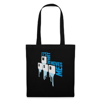 c’est ce qui m’émeut - Sac en tissu - noir - Devant