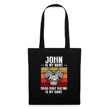 Speedboat Racing Design for Racing Boaters - Tote Bag - black - Front