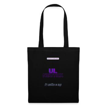#pronounsarebeautiful ul/neutrx - Sac en tissu - noir - Devant