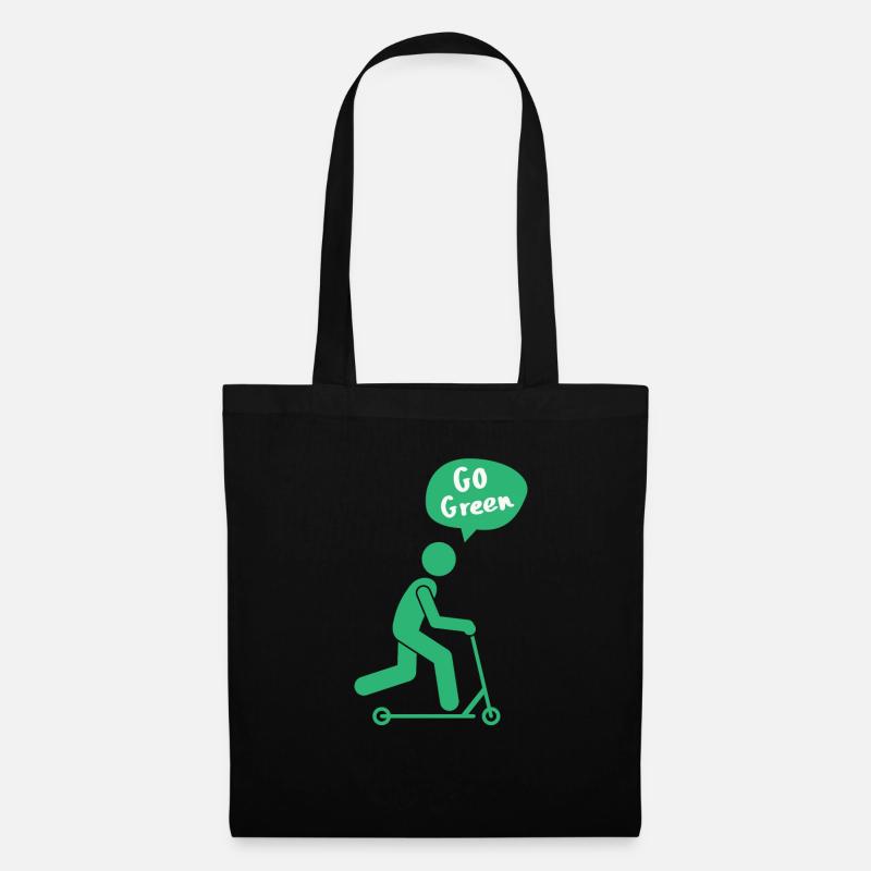 Go Green E-Scooter - Sac en tissu - noir