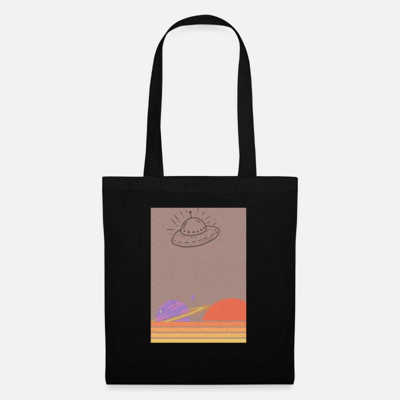 Retro Sunshine - Tote Bag - black