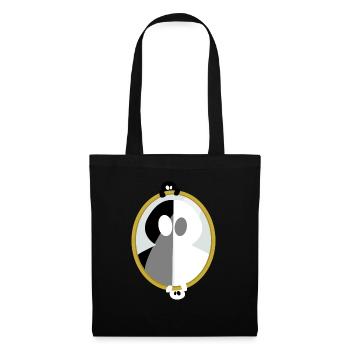 Mirror ink stains - Tote Bag - black - Front