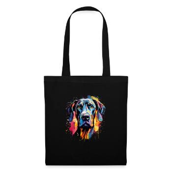 Great Dane Colorful - Tote Bag - black - Front