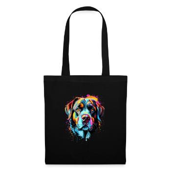 Saint Bernard Colorful - Tote Bag - black - Front