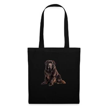 Terre-Neuve-et-Labrador - Sac en tissu - noir - Devant