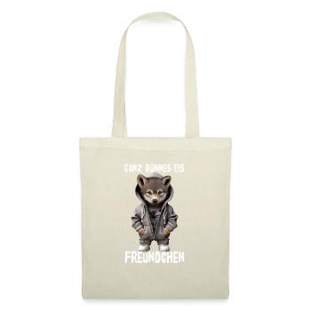 Very Thin Ice Friend Wolf - Tote Bag - nature - Front