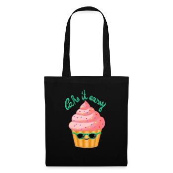 Cake it easy - Tote Bag - black - Front