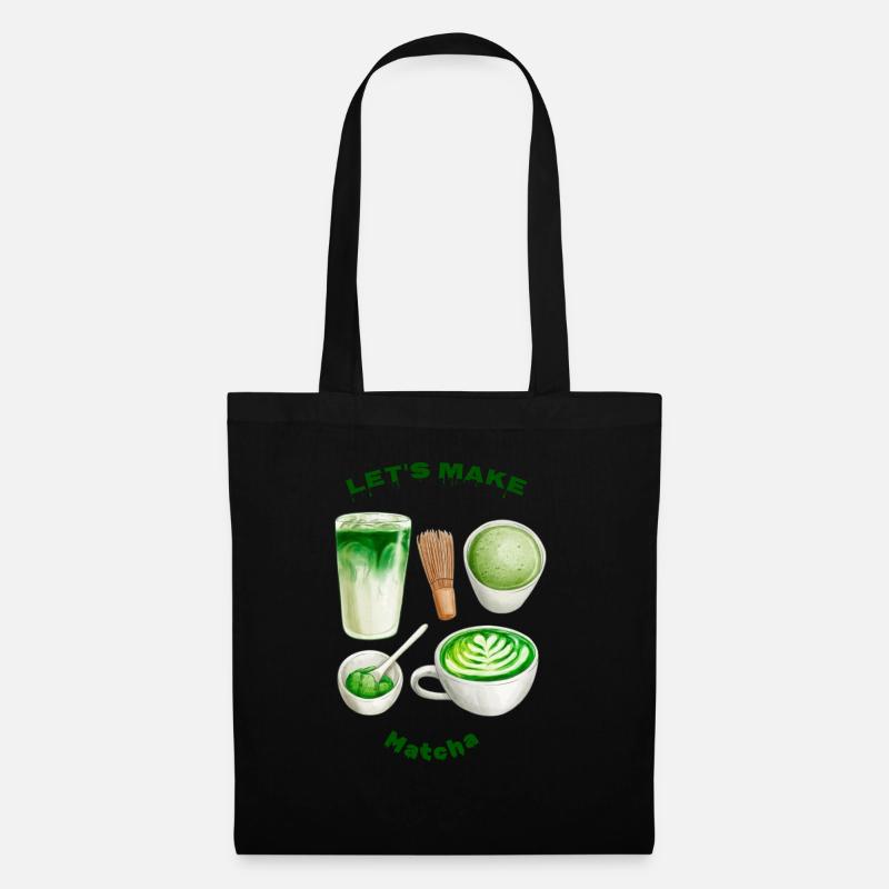 MATCHA - Stoffbeutel - Schwarz
