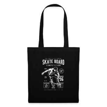 Patins skate skate park Halfpipe Lifestyle - Sac en tissu - noir - Devant