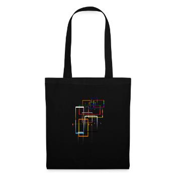 Block landscape - Tote Bag - black - Front