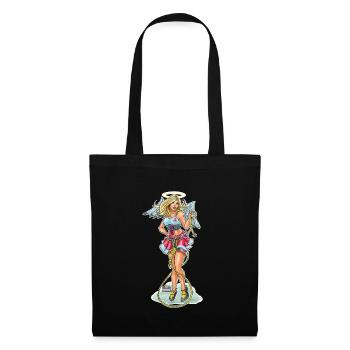Grimpeuse - Angel - Sac en tissu - noir - Devant