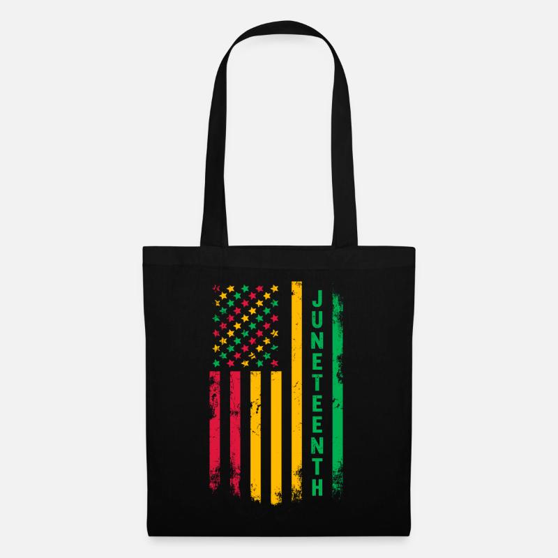 Juneteenth - Sac en tissu - noir