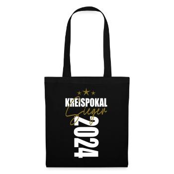Kreispokal Sieger 2024 - Stoffbeutel - Schwarz - Vorne