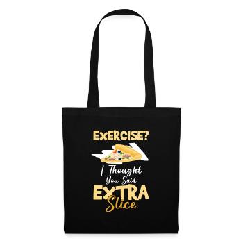 Pizza Italian Cheese - Tote Bag - black - Front