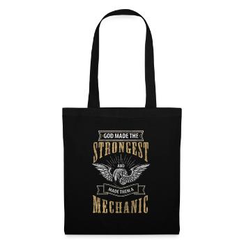 Car Repair Shop Garage Car Mechanic - Tote Bag - black - Front