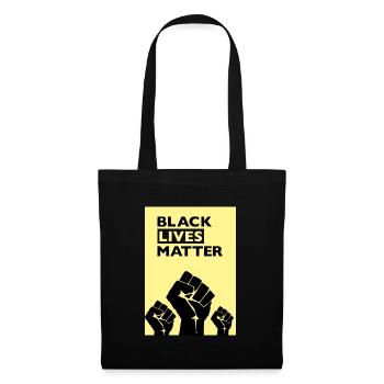 Black Lives Matter Yellow - Tote Bag - black - Front
