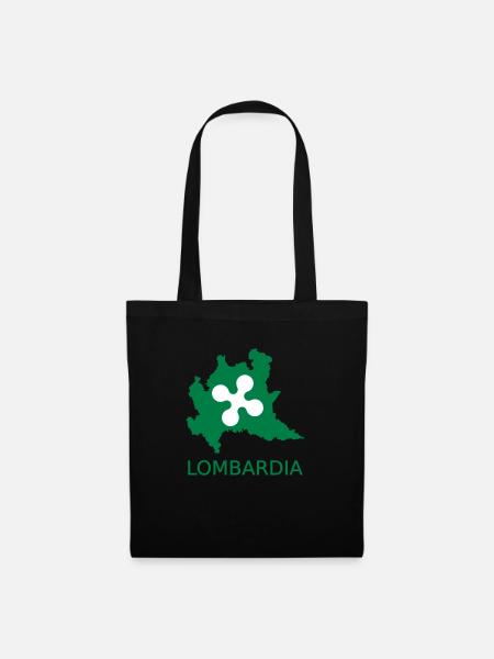 Lombardei Italien 1 - Stoffbeutel - Schwarz