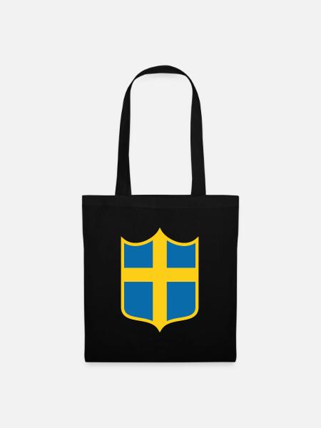 Sweden - Tote Bag - black