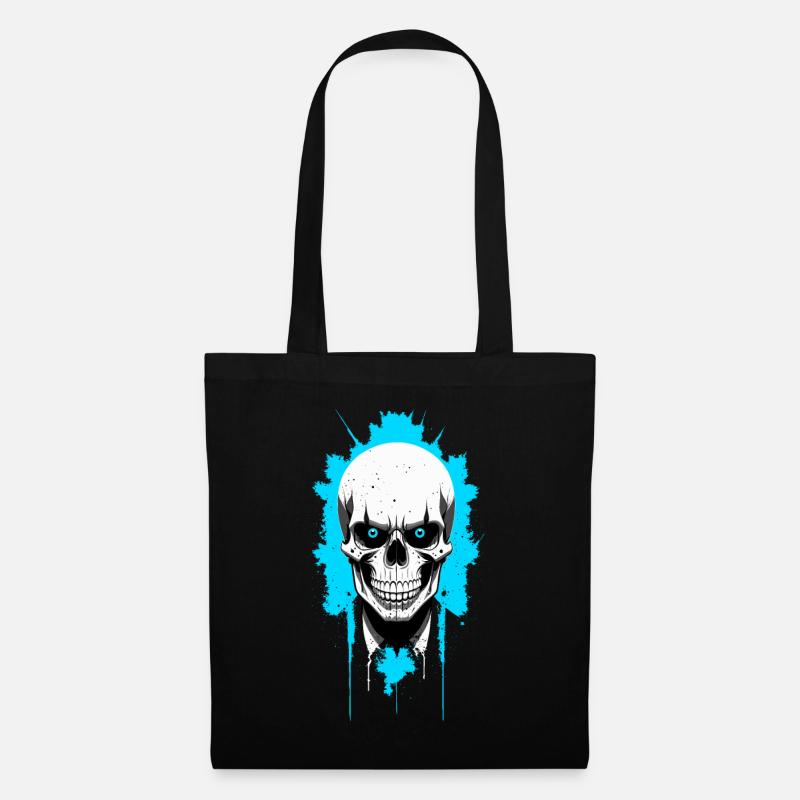 Skull - Tote Bag - black