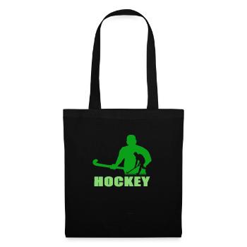 Hockey Hockey sur gazon Hockey sur gazon artificiel - Sac en tissu - noir - Devant