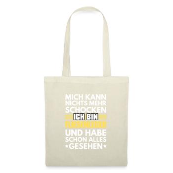 Carreleur non choquable - Sac en tissu - nature - Devant
