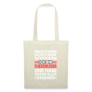 Carreleur non antichoc - Sac en tissu - nature - Devant