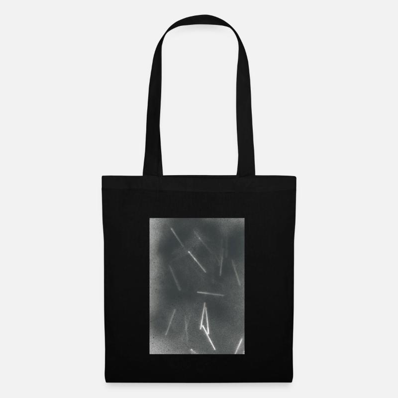 Abstract Lines - 1 - Tote Bag - black