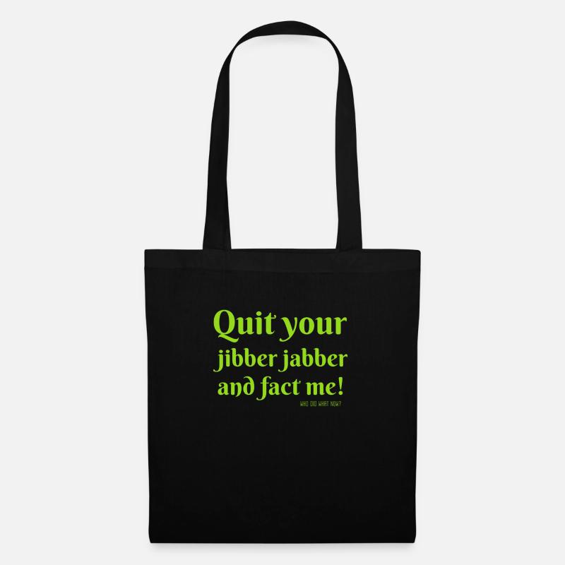 Fact Me! - Tote Bag - black