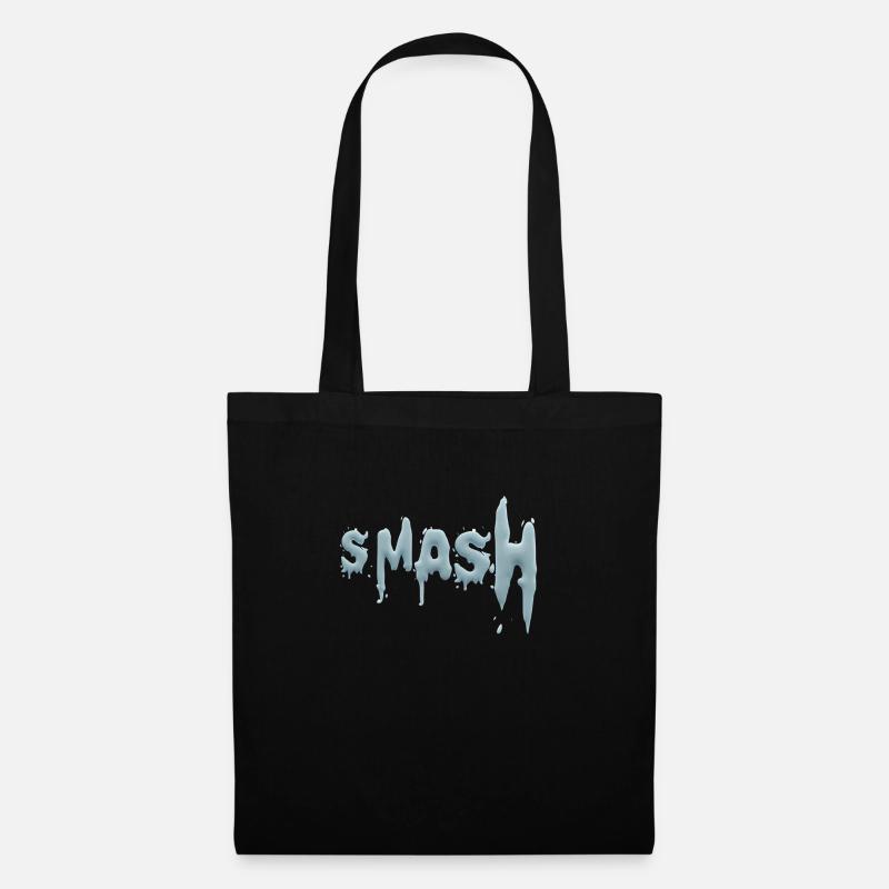 Smash - Stoffbeutel - Schwarz