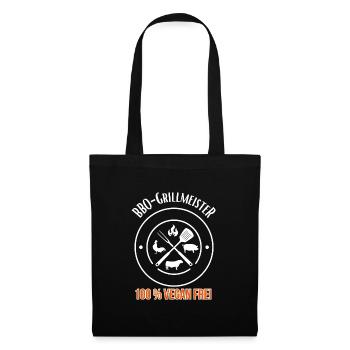 BBQ Grill Master 100% Vegan Free - Tote Bag - black - Front