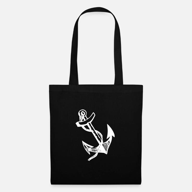 anchor - Tote Bag - black