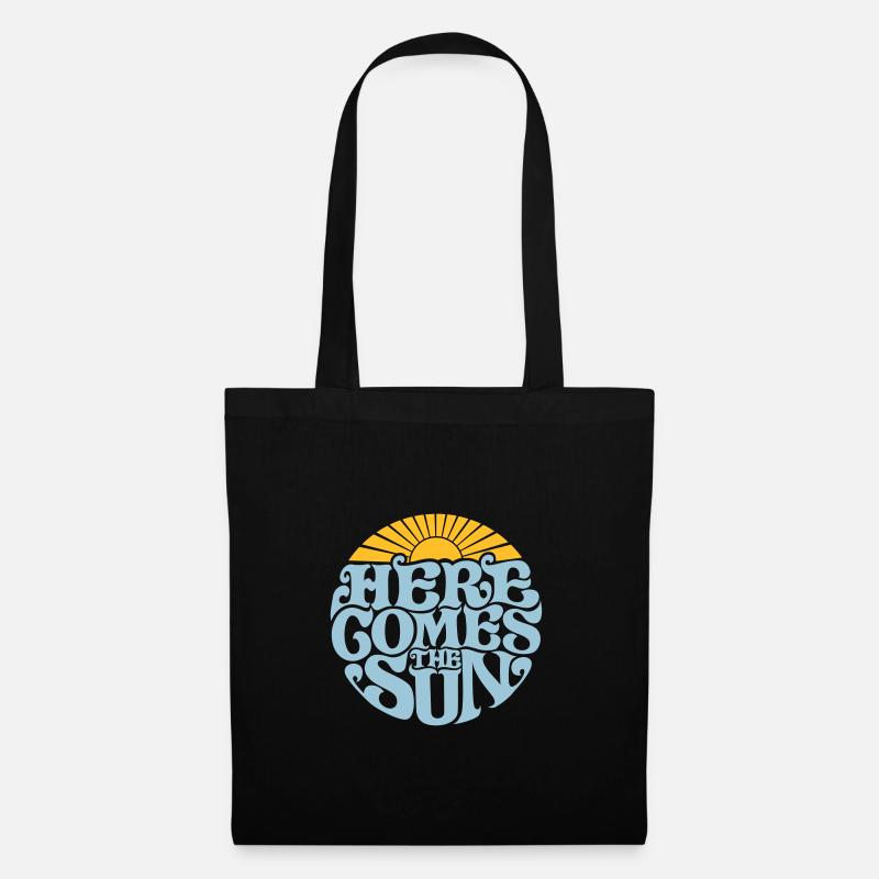 Here comes the sun - Sac en tissu - noir