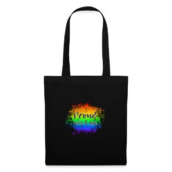 Proud who I am LGBT - Tote Bag - black - Front
