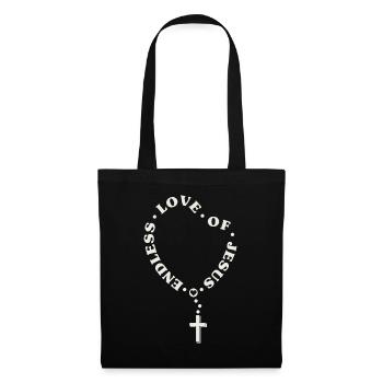 Endless Loved Of Jesus / Cross Church Faith Bible - Tote Bag - black - Front