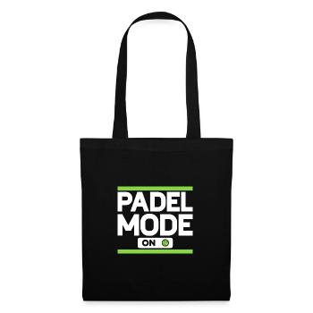 Padel Mode On Padel Player Padel Tennis - Tote Bag - black - Front