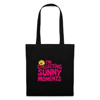 Sunny Summer Moments Vibes Summer Sun - Tote Bag - black - Front