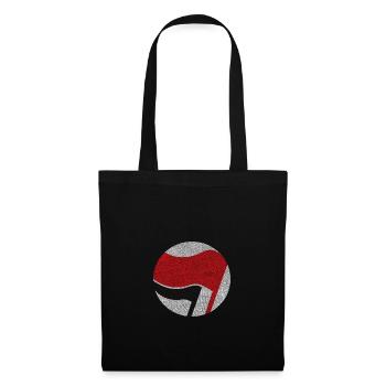 left anti-fascist - Tote Bag - black - Front