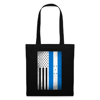 Honduras Design für stolze honduranisch Amerikaner - Stoffbeutel - Schwarz - Vorne
