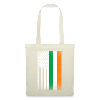Irland Design für stolze irische Amerikaner - Stoffbeutel - Natur - Vorne