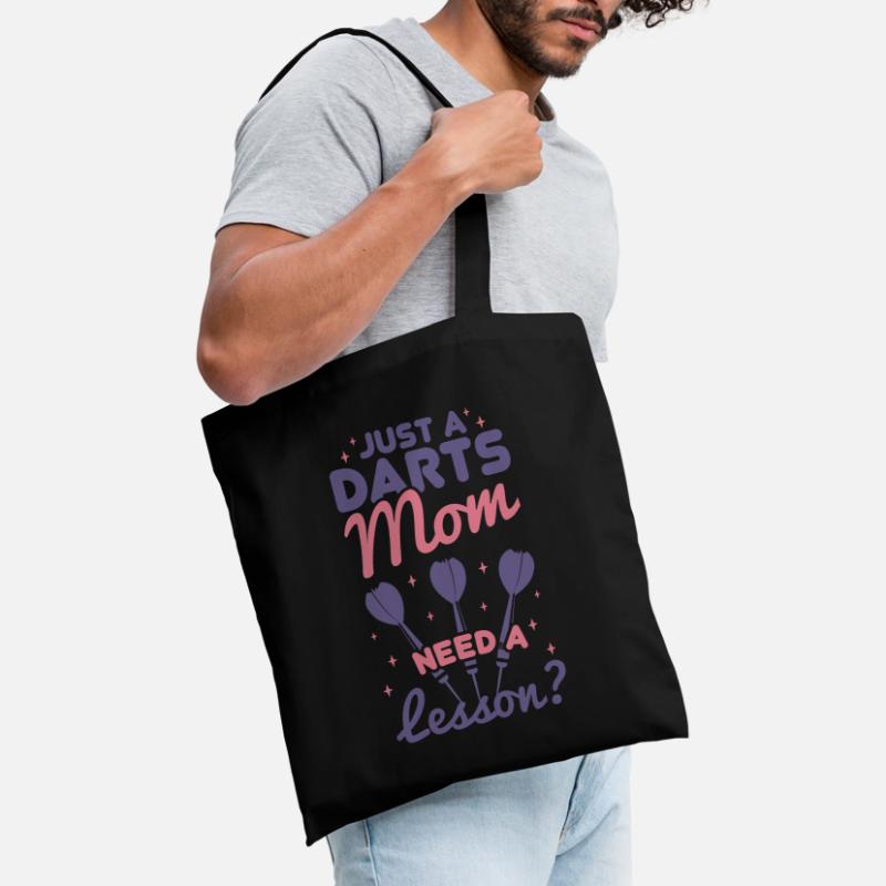 Mère joueuse de fléchettes Sac en tissu