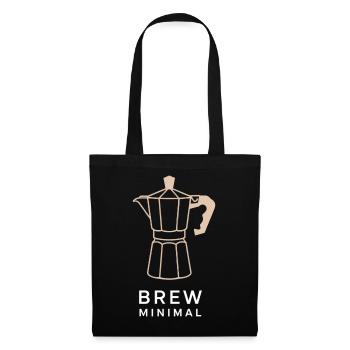 Coffee Minimal - Tote Bag - black - Front