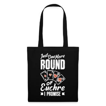 Encore un tour d’Euchre - Sac en tissu - noir - Devant