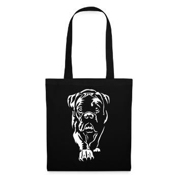 Boxer « Édition Noire » - Sac en tissu - noir - Devant