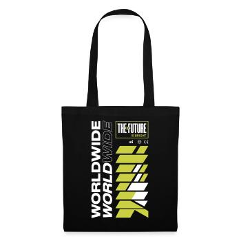 Future Radiant Pattern - Tote Bag - black - Front
